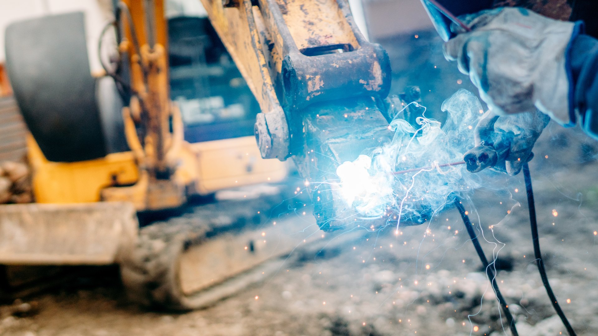 Mobile welding on site